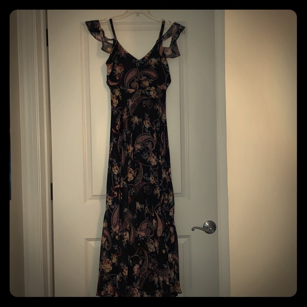 Lulu’s off the shoulder Maxi Dress